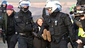 Грета Тунберг арестована в Германии: пустой шаблон мема