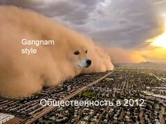 Пёс - песчаная буря meme #1