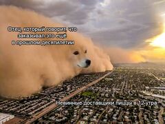 Пёс - песчаная буря meme #4