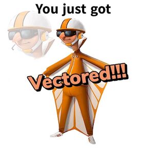 You Just Got Vectored: пустой шаблон мема